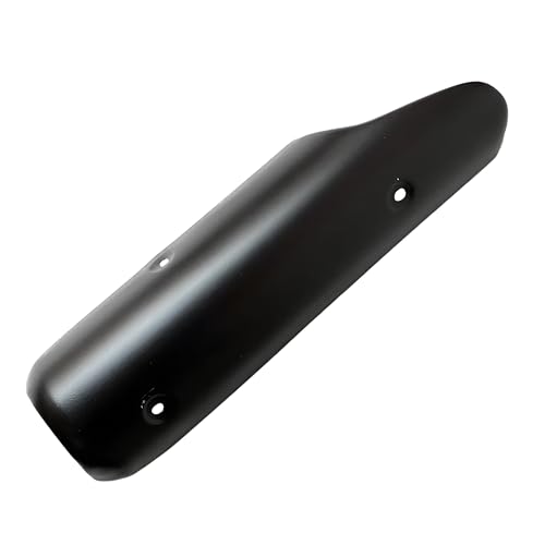 Image of EAZ Silencer Plate Cover for Royal Enfield Classic, Standard & Electra 350cc (Black, BS3 /BS4)