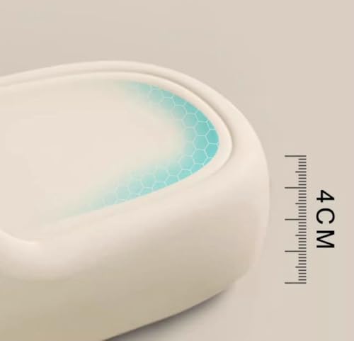 Caistre Pillow Slippers Shower Sandals for Women Men Non-slip Cloud Slides Couple House Slippers Lightweight Beach Sandals for Summer3