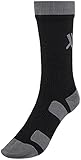 XLC wasserdichte Socken CS-W01, schwarz/grau Gr. 47-49
