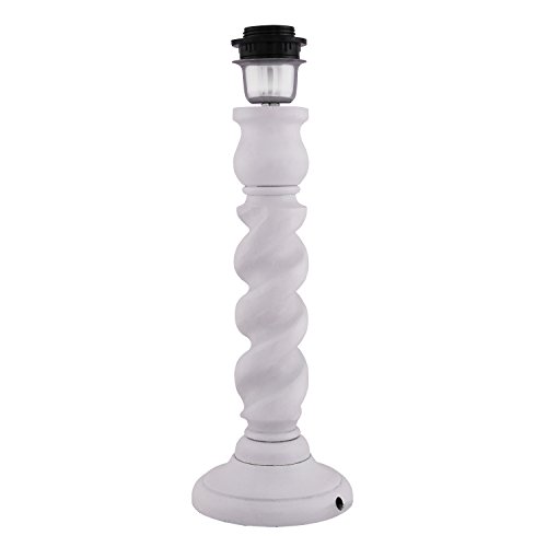 Image of Homesake Classic Twister Wooden Table Lamp with Fabric Shade | Handcrafted Bedside Lamp with E27 Holder| Bulb Included |Warm Light Night Lamp for Bedroom, Living Room, Study & Home Decor, Green