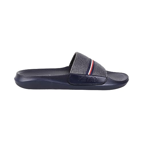 Image of Metro Men Synthetic Leather Slider