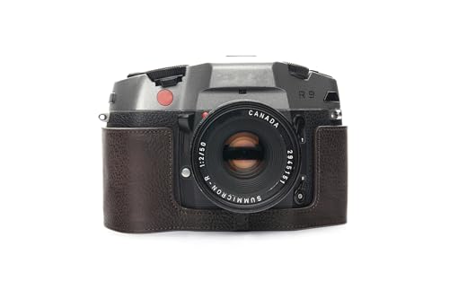 Moitié caméra housse Leica R9 R8 cuir véritable fait main contre les rayures