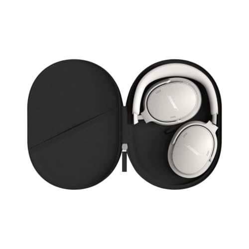 Image of Bose QuietComfort Headphones (2nd Gen) - Wireless Headphones, Active Over Ear Noise Cancelling and Mic, Immersive Audio, USB-C Charging and Lossless Audio, Up to 24 Hours of Play time, White Smoke