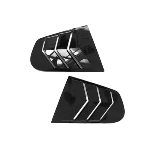 Volet arrière Scirocco : garniture couvercle noir brillant 2009-2018