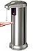 Hanamichi Dispensador Automático de Jabón con Acero Inoxidable, Sensor de Movimiento por Infrarrojos, Base Impermeable, Interruptor Ajustable, Baño Apropiado, Cocinas, Hotel, Restaurante
