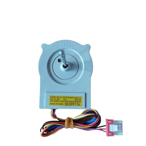 Motor De Ventilador De Refrigeración Compatible Con LG EAU63103216 ODM-001F-49, 12 V CC, Repuesto For Refrigerador, Radiador, Congelador.
