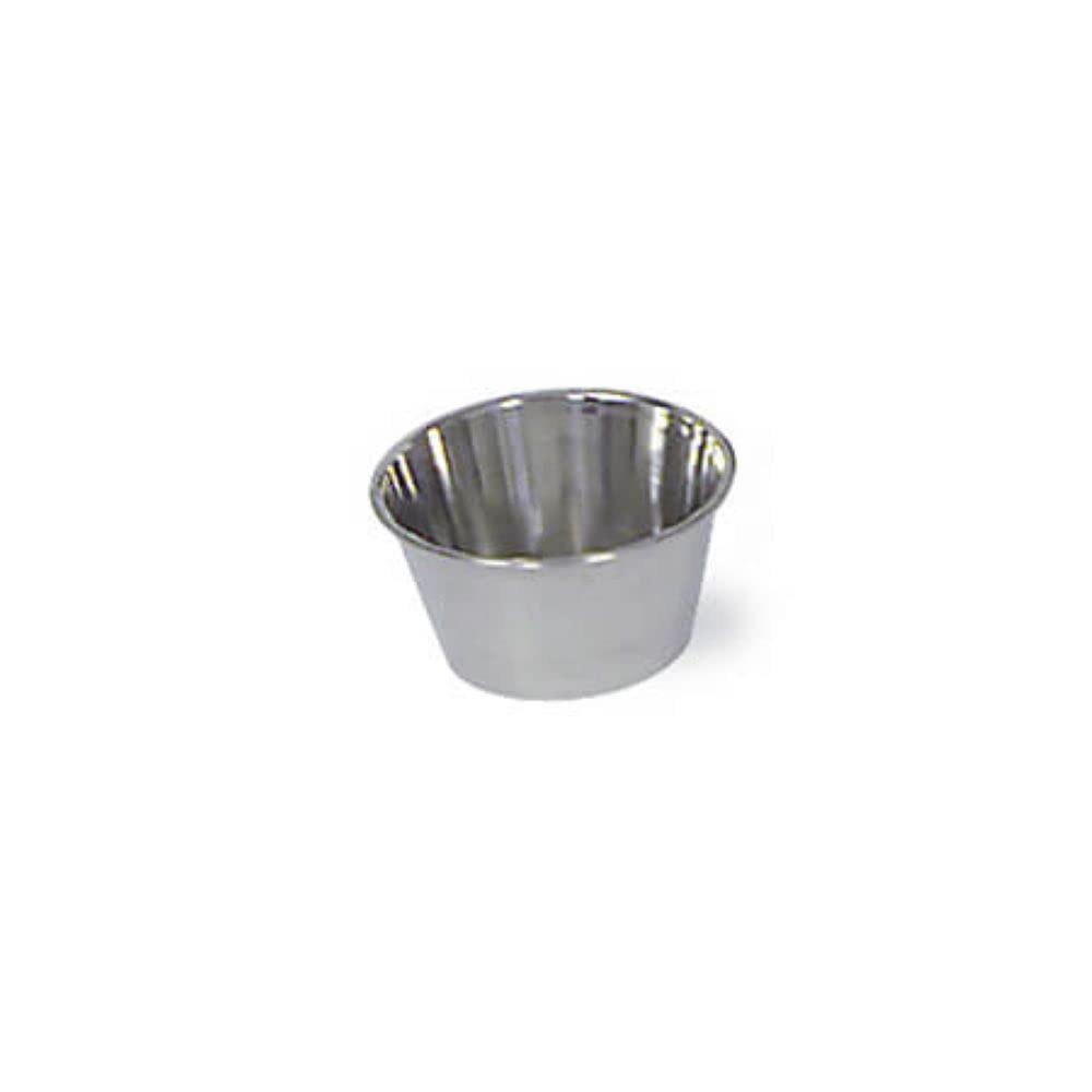 Browne Foodservice Cocktail Sauce Cup Stainless Steel 1.5oz, Pack of 12
