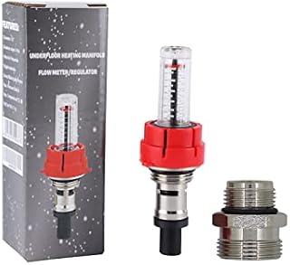 Underfloor Heating Manifold Flow Meter/Regulator Wärmer System PSW Trade SUPPLIERS LTD