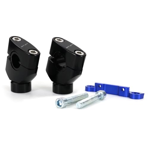 Guidon Moto : Pontets de Fixation 22mm-28mm pour MT-07 et FZ-07 2015-2020