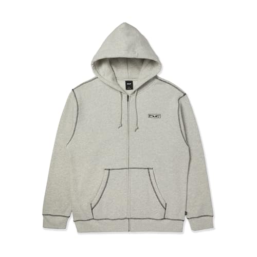 HUF Stretch Full-Zip Hoodie | Comfortable Streetwear Sweatshirt for Casual Wear & Active Lifestyles