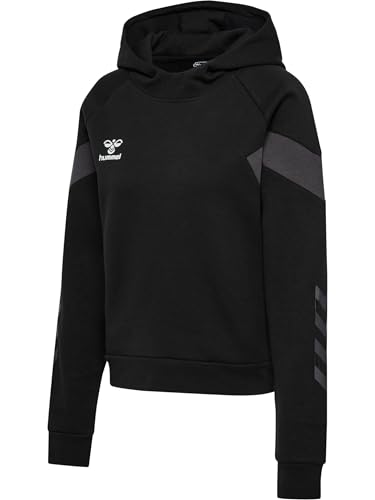 hummel Damen Hmltravel Hoodie Woman Sweatshirt, Schwarz, M EU
