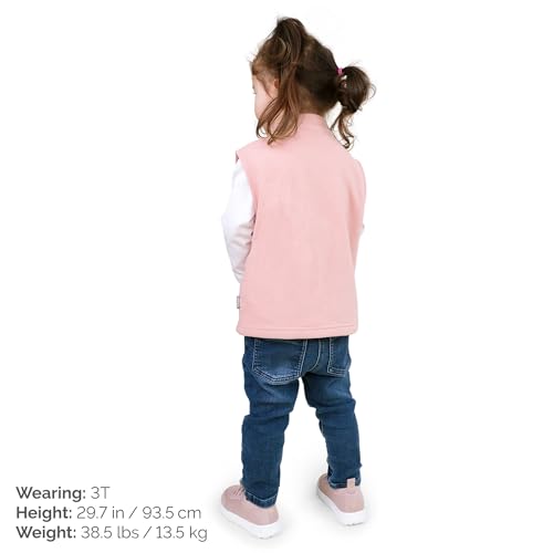 JAN & JUL Winter Fleece Vest for Toddlers and Kids3
