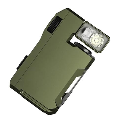 Lampe plate 400 torche compacte puissante pour éclairage de sécurité en randonnée