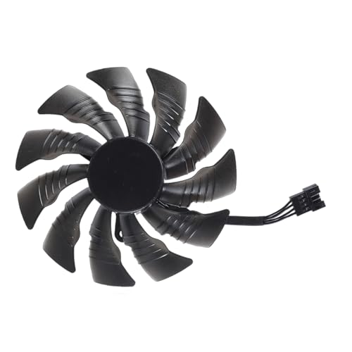 DEKKRYNFV Ventilateur de refroidissement à 4 broches 95 mm Pièce de rechange pour carte graphique 1080 1080TI Gestion du ventilateur Accessoires informatiques Carte graphique