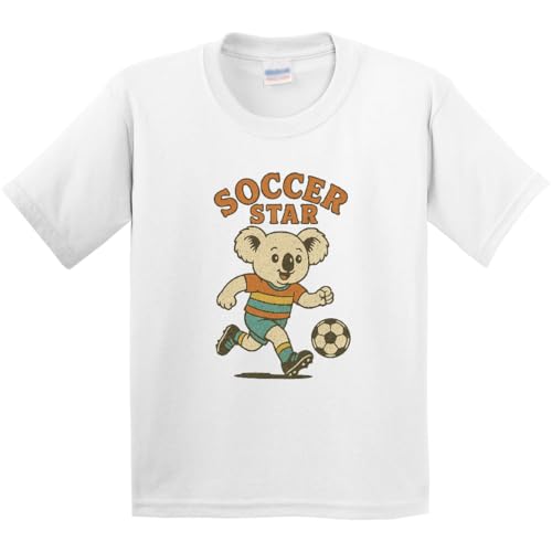 inktastic Cute Koala Soccer Star Shirt Youth T-Shirt