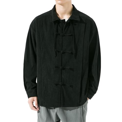 Chemise chinoise à manches longues unisexe idéale pour vos sorties culturelles