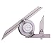 MeterTo Universal Dial Protractor Set, Range: 0-360 Degree,Dial Reading 5 Minutes