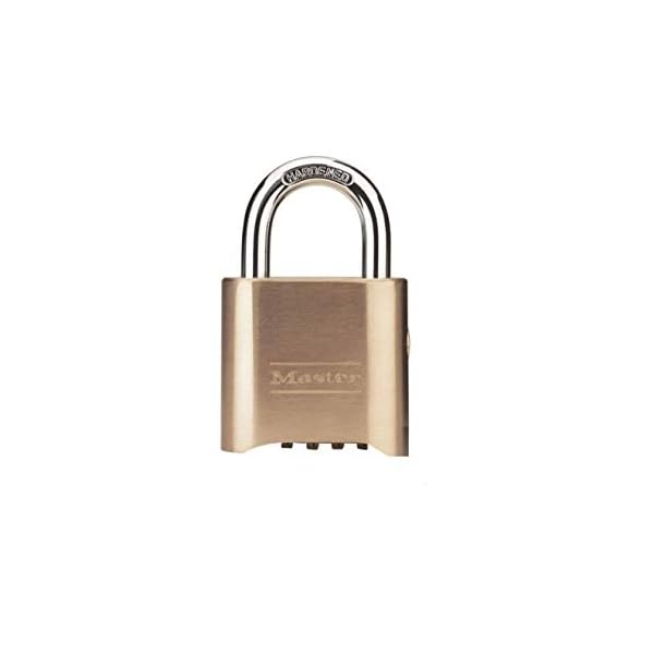 Master Lock 176, Combination Padlock Only (no Key is Included) (Pack of 12 pcs)
