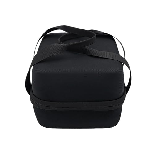 Estuche rígido de EVA para proyector pequeño, bolsa impermeable de almacenamiento con forro suave y correa para llevar a mano miniatura 5