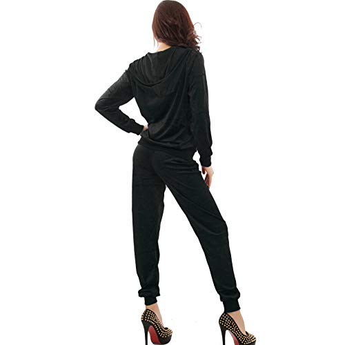 Toocool - Tuta donna velluto velour CINIGLIA