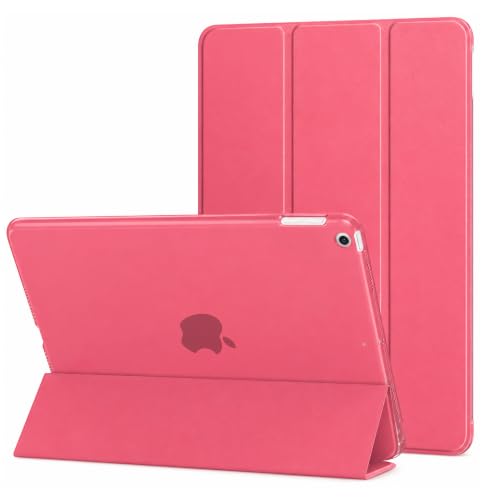 Image of MOCA Case for 7.9 inch inch iPad mini 1 Mini 2 Mini 3 iPad A1432 A1454 A1455 A1489 A1601 A1490 A1491 A1599 A1600 Translucent Back Stand Flip Cover case (Water Melon)