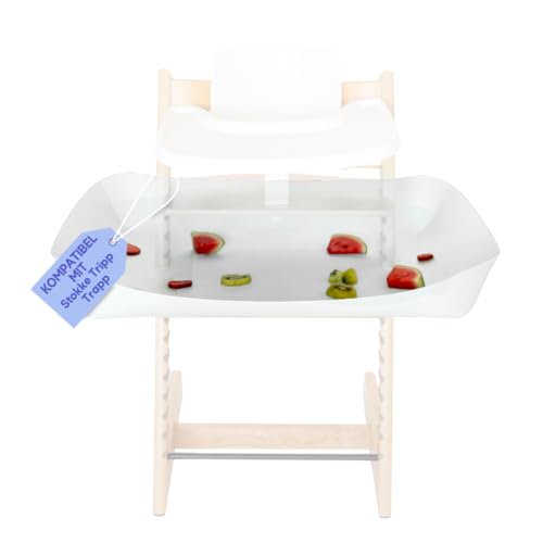 CATCHY Auffangschale - Zubehör für den Stokke Tripp Trapp Hochstuhl - Food Catcher für Krümel und Kleckereien - für Baby- und Kinderhochstühle (Hochstuhl separat erhältlich)
