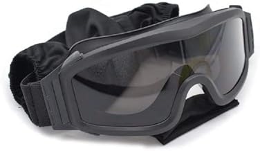 [AiO　JAPAN] ゴーグル 偏光軍事用 サングラス レンズ3枚入りセット サバゲー