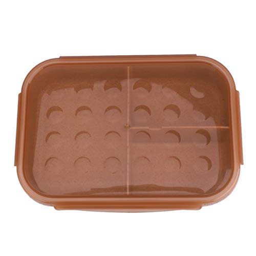 HEMOTON Bento Box Recipientes de AlmoÃ§o para CrianÃ§as Adultos Palha de Trigo Bento Lunch Box Meal