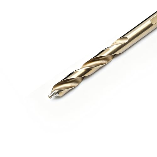 Image of TEMO 1 pc 5 /16 Inch M35 Stepped Point Jobber Drill Bit, Easy Boost Twist Drill Bit Set for Acrylic Metal, Steel, Wood, Plastic