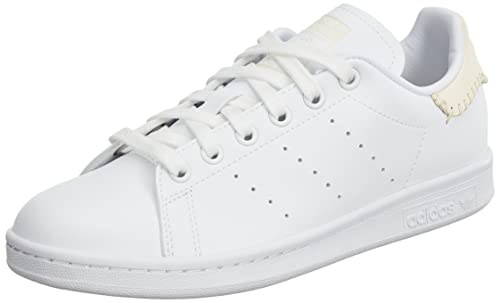 adidas Stan Smith W, Sneaker Femme, FTWR White/Ecru Tint/Core Black, Numeric_38 EU