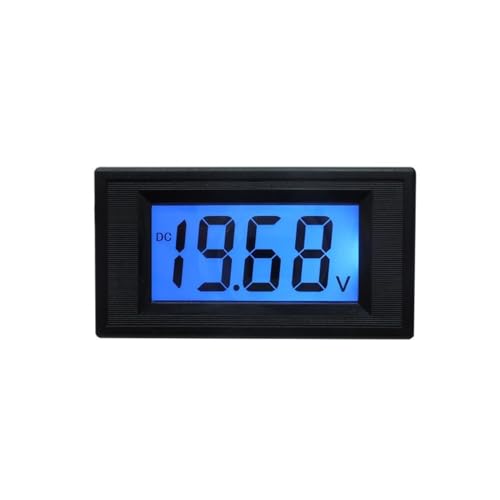 Voltmètre numérique LCD YB5135D pour le contrôle d'énergie solaire et batteries de camping-car