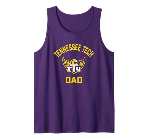 Tennessee Tech Golden Eagles Arched Dad Tank Top