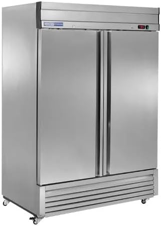 Kratos Two Door Commercial Reach-In Freezer, side view