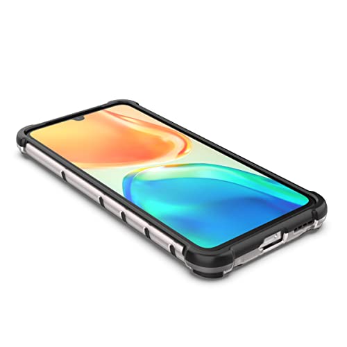 Image of Glasgow Back Case Cover Compatible with IQOO Z6 Pro 5G (Stylish Design) - Black