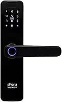 Fechadura Digital Biometria de Embutir SDD300 - Preto Fosco
