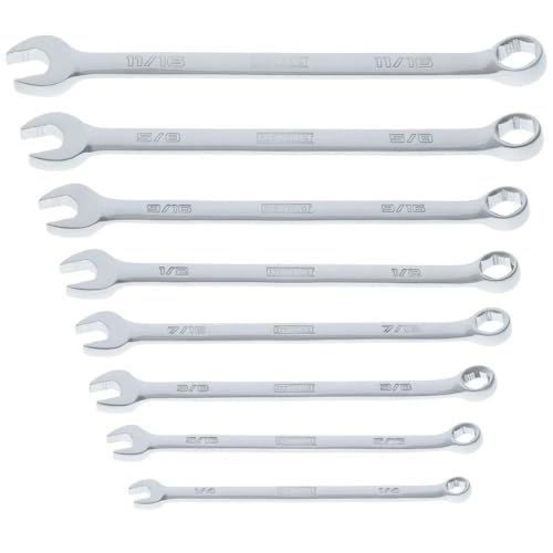 TOUGH BOX 8PC SAE COMBINATION WRENCH SET