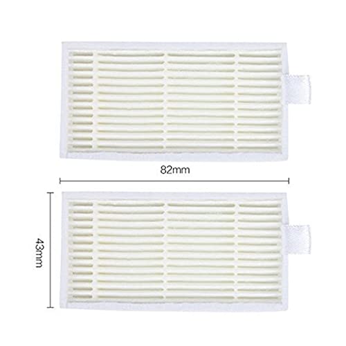Vacuum Cleaning Household Sweeper Filter Left Hand + Right Hand Side Brush Filter Replacement Fit For ILIFE V3s V5 V5s V5s Pro Vacuum cleaner parts