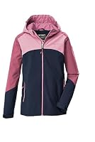 killtec Mädchen Funktionsjacke/Outdoorjacke wasserdicht mit Kapuze KOS 158 GRLS JCKT, dunkelnavy, 176, 44117-000