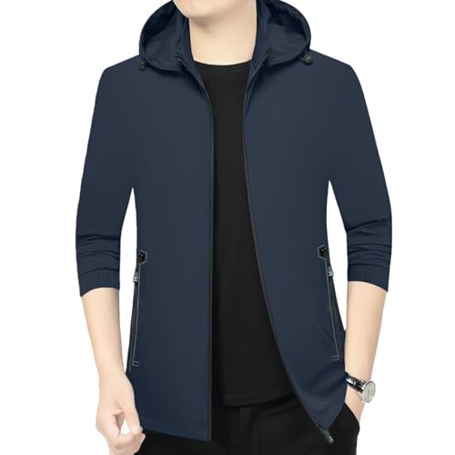 Veste décontractée pour homme idéale pour les balades de printemps en ville