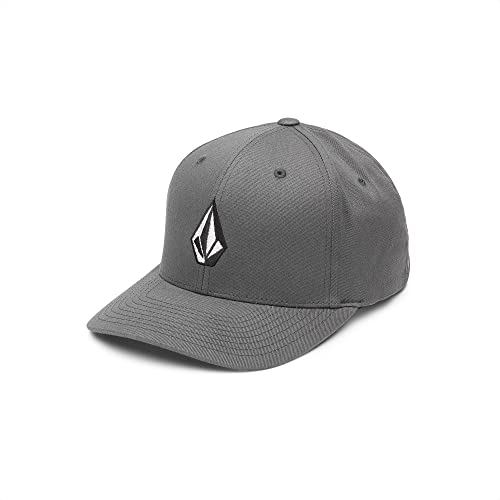 Image of Volcom Men's Snapback Hat - 6-Panel Twill Flat Brim Cap Adjustable Snap Closure