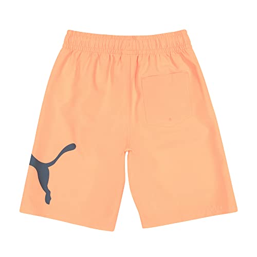 Image of Puma Boys' Fashion Swim Trunks, Water Repellant, Elastic Waistband with Drawcord