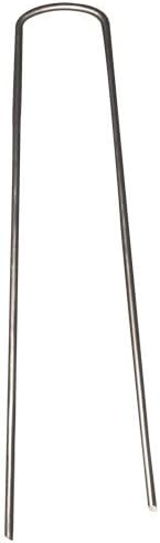 AM Leonard Anchor Pin for Erosion Netting and Landscape Fabric - 1 x 6 Inches, 1000 Count, Silver