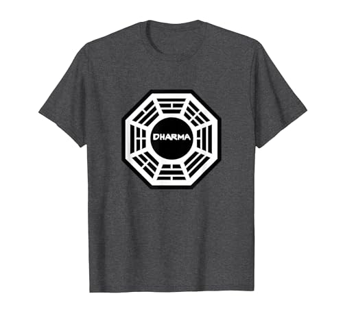Image of Lost Dharma T-Shirt, Men, Dark Heather Grey, Medium
