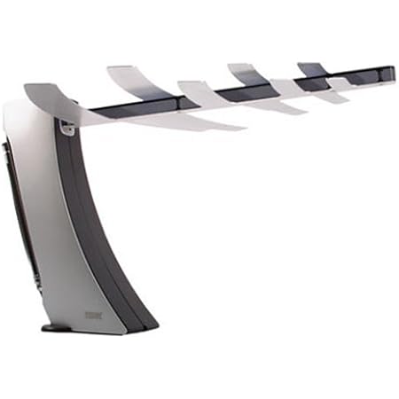 Terk 60 Mile Range High Performance Amplified Indoor HDTV Antenna - Supports UHF, VHF 1080 HDTV Broadcasts for Free