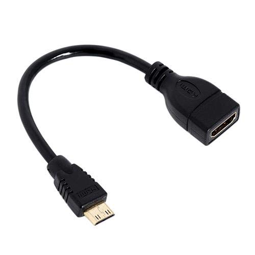 15 CM - Mini HDMI Male to HDMI Female High Speed Adapter Cord Extension Lead Cable : HDMI Female to Mini HDMI Male Extension Cable (0.15 Meter) (B07NPV3PJR) Amazon Price History, Amazon Price Tracker