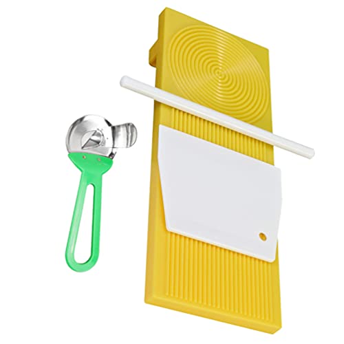 Cabilock Ergonomic Gnocchi Making Board Pasta Tool Board Noodle Cutter Homemade Gnocchi Maker Tool Set Home Pasta