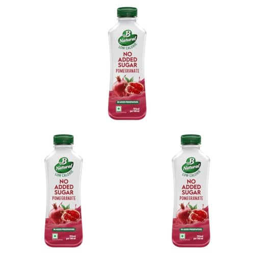 Image of B Natural Pomegranate Juice (No Added Sugar), 750ml (Pack of 3)