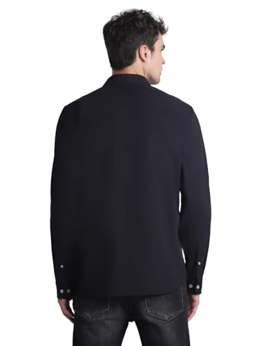 Image of Jack & Jones Men's Cotton Solid Slim Fit Shirt