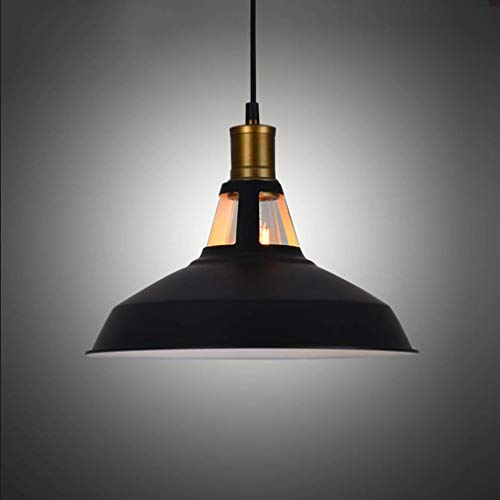 Lustre en fer de style industriel pour éclairage ciblé de table, suspension rétro E27 - 6