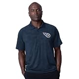 MSX by Michael Strahan Men's Navy Tennessee Titans Baseline Raglan Polo